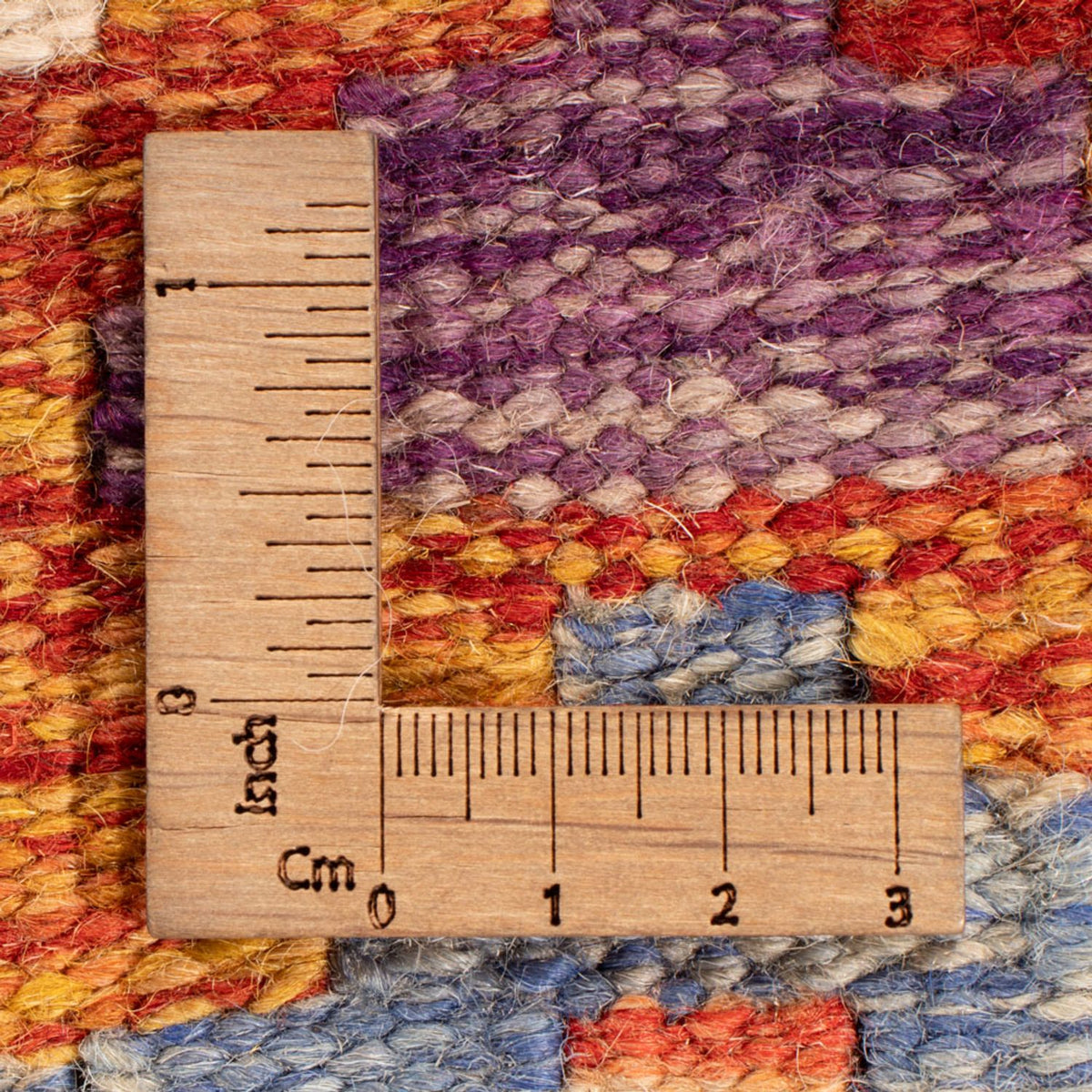 Kelim Rug - Splash - 247 x 201 cm - multicolored