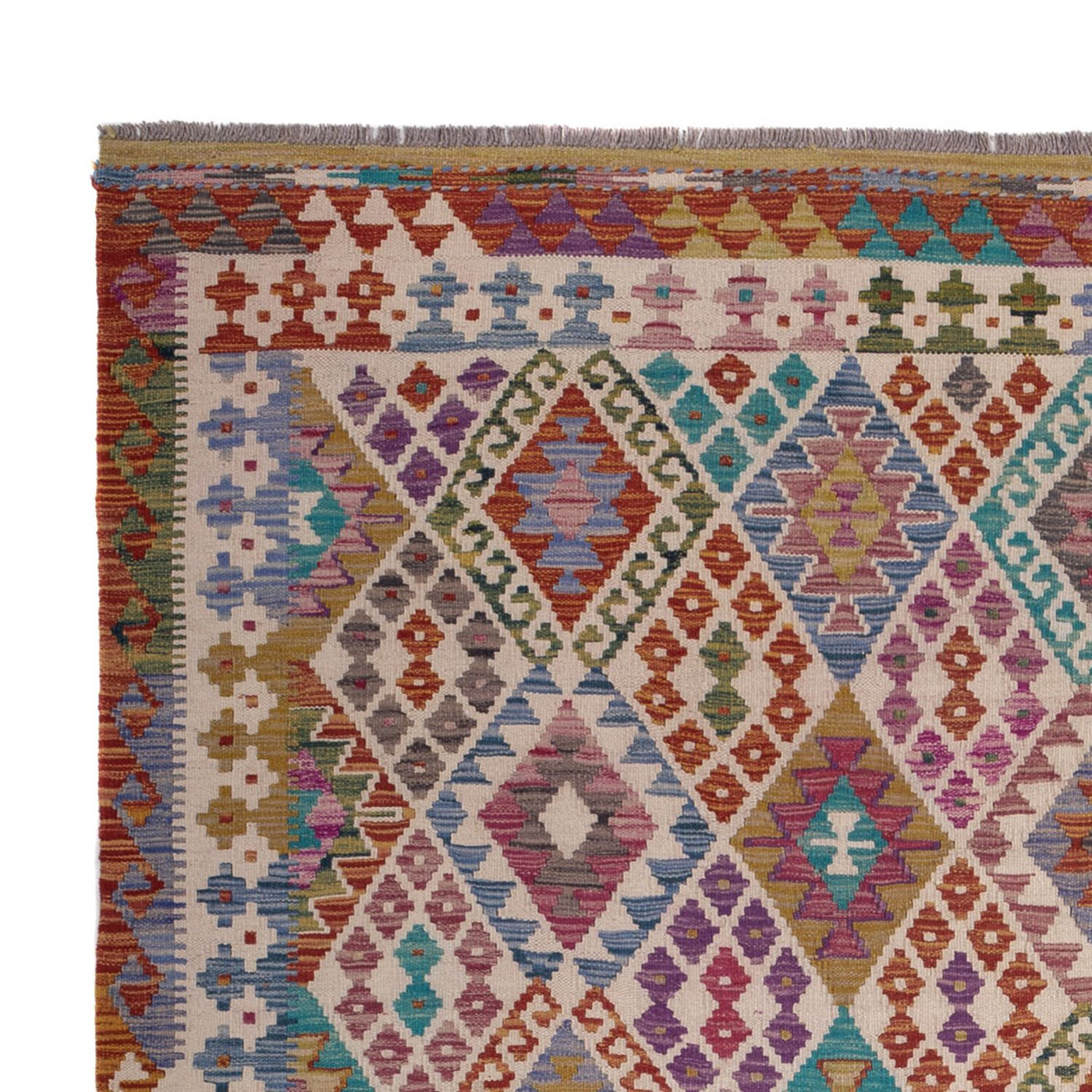 Kilim Maimana Rug 246x204cm - Wool Rug