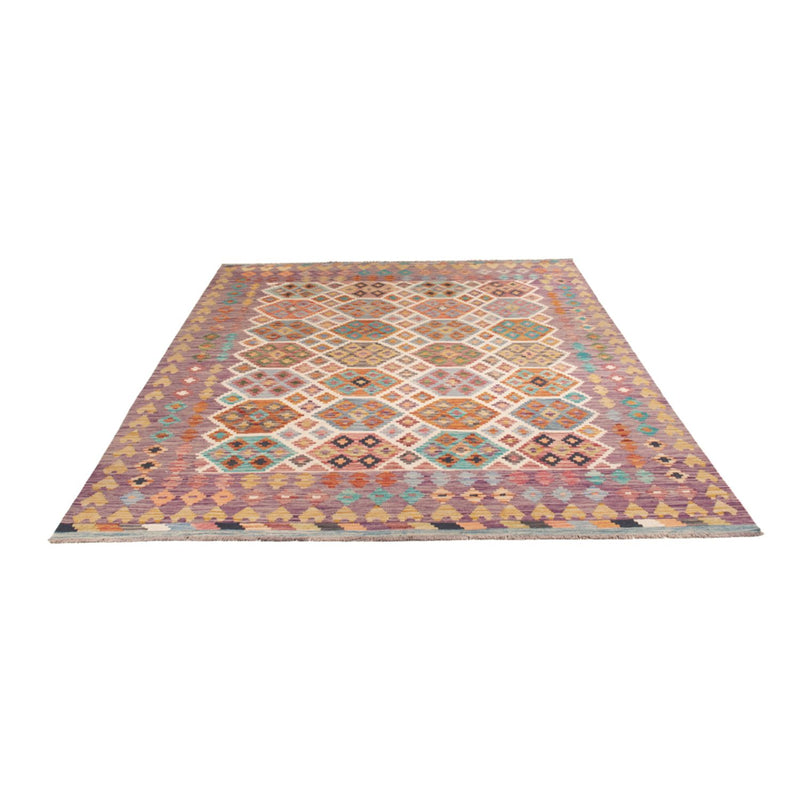 Kelim Rug - Splash - 255 x 205 cm - multicolored