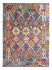 Kelim Rug - Splash - 250 x 191 cm - multicolored