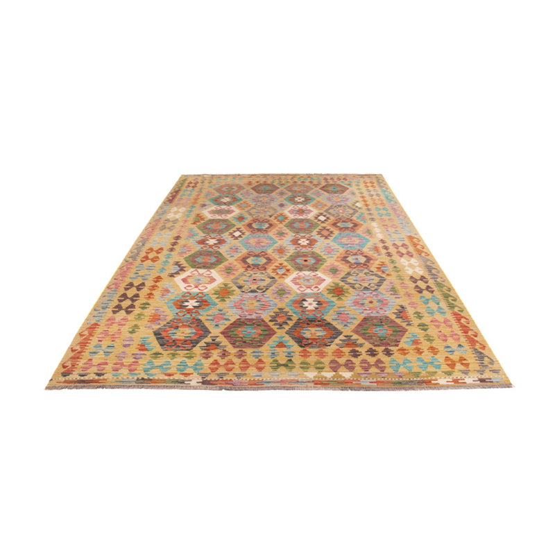 Kelim Rug - Splash - 306 x 208 cm - multicolored