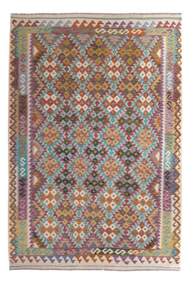 Kelim Rug - Splash - 285 x 195 cm - multicolored