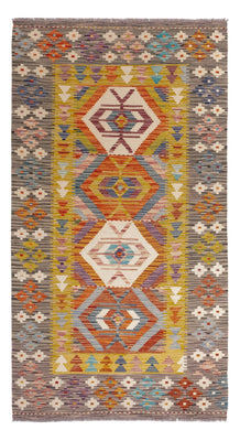 Runner Kelim Rug - Splash - 192 x 101 cm - multicolored