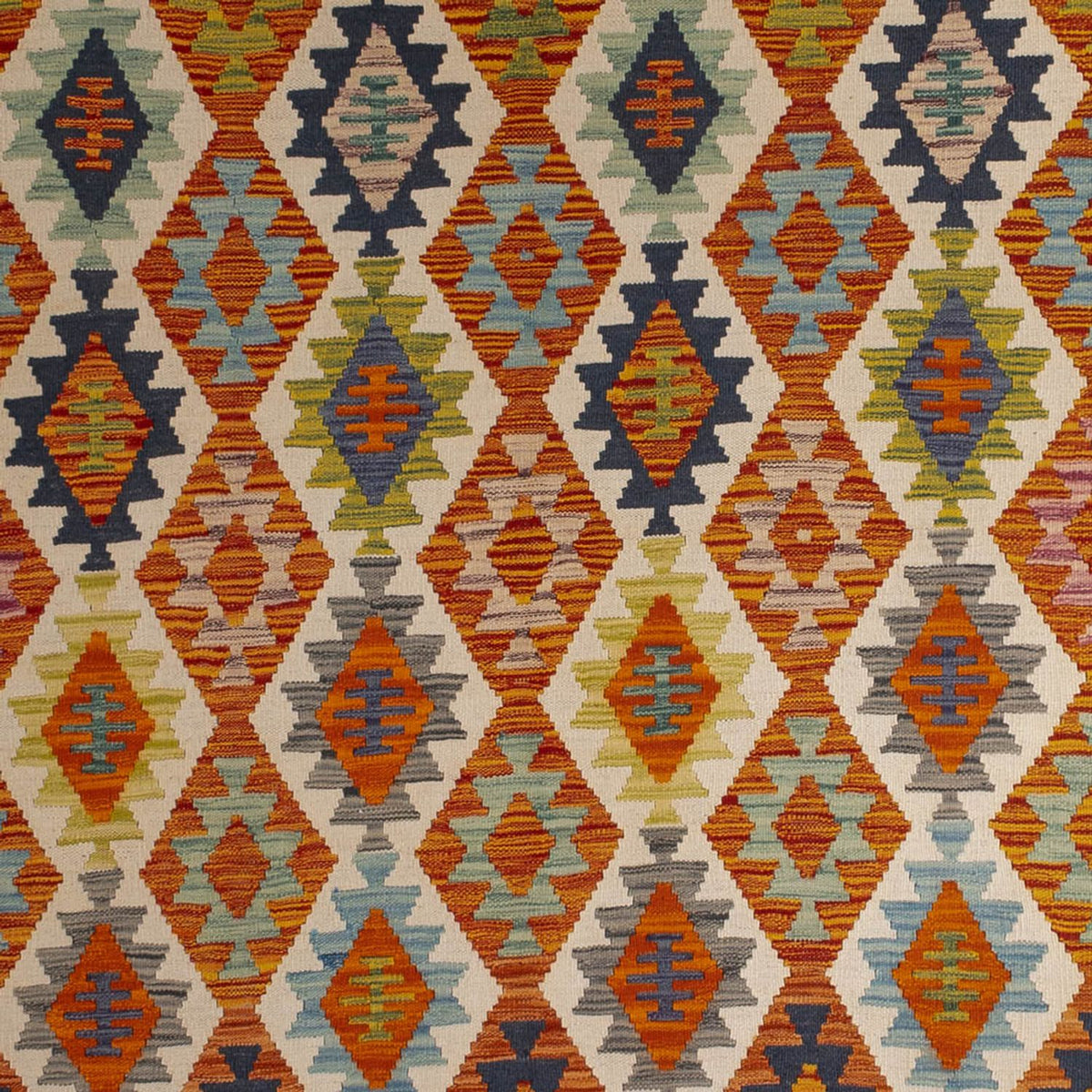 Kelim Rug - Splash - 298 x 210 cm - multicolored