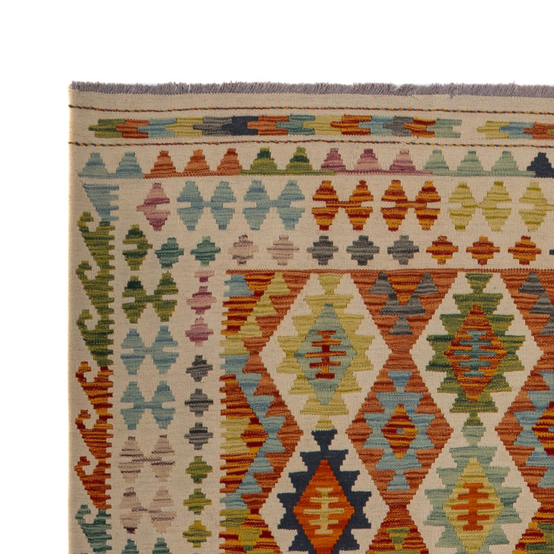 Kelim Rug - Splash - 298 x 210 cm - multicolored