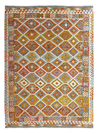 Kelim Rug - Splash - 238 x 178 cm - multicolored