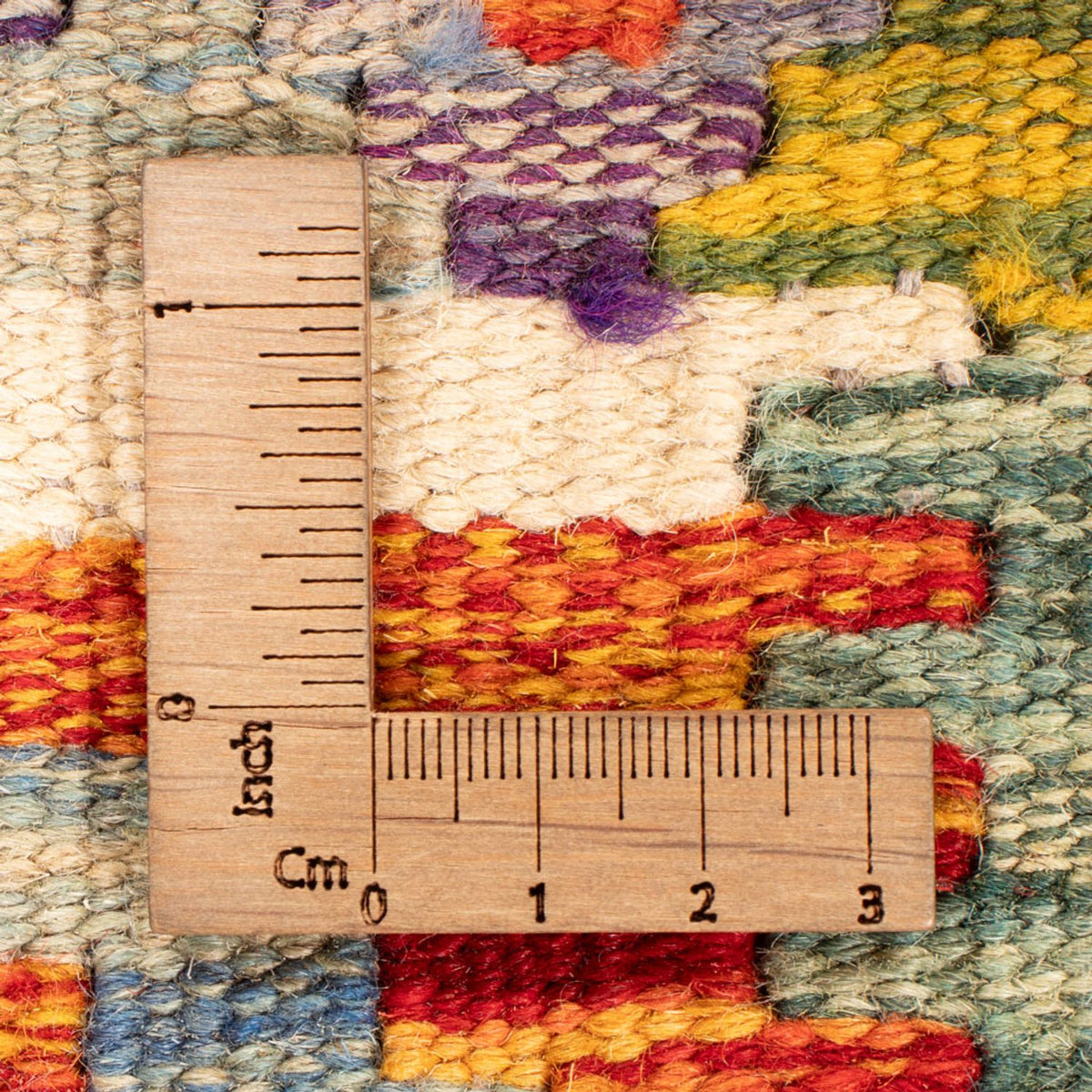 Kelim Rug - Splash - 238 x 178 cm - multicolored