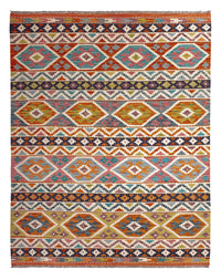 Kilim Maimana Rug 197x154cm - Wool Rug – product image