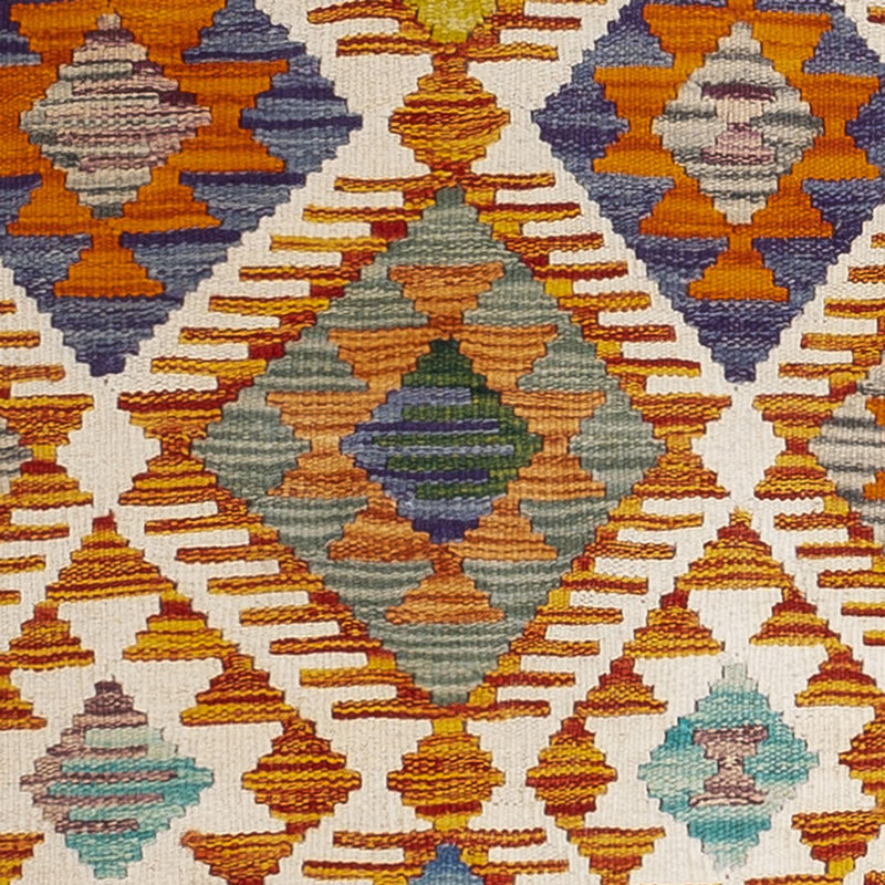 Runner Kelim Rug - Splash - 234 x 80 cm - multicolored