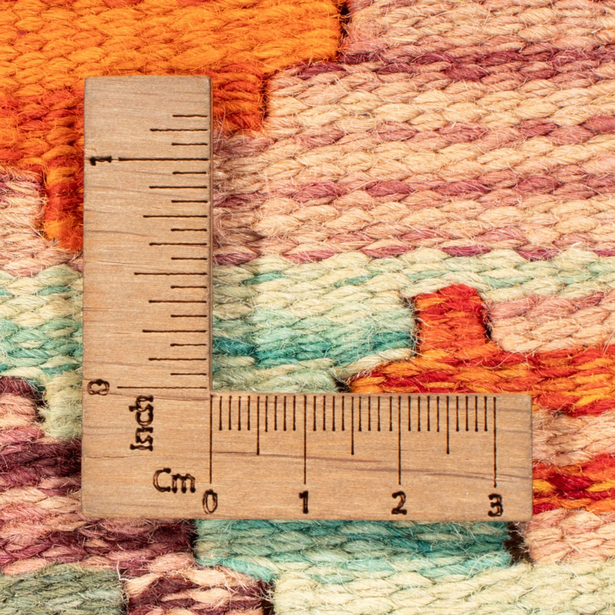 Runner Kelim Rug - Splash - 233 x 87 cm - multicolored