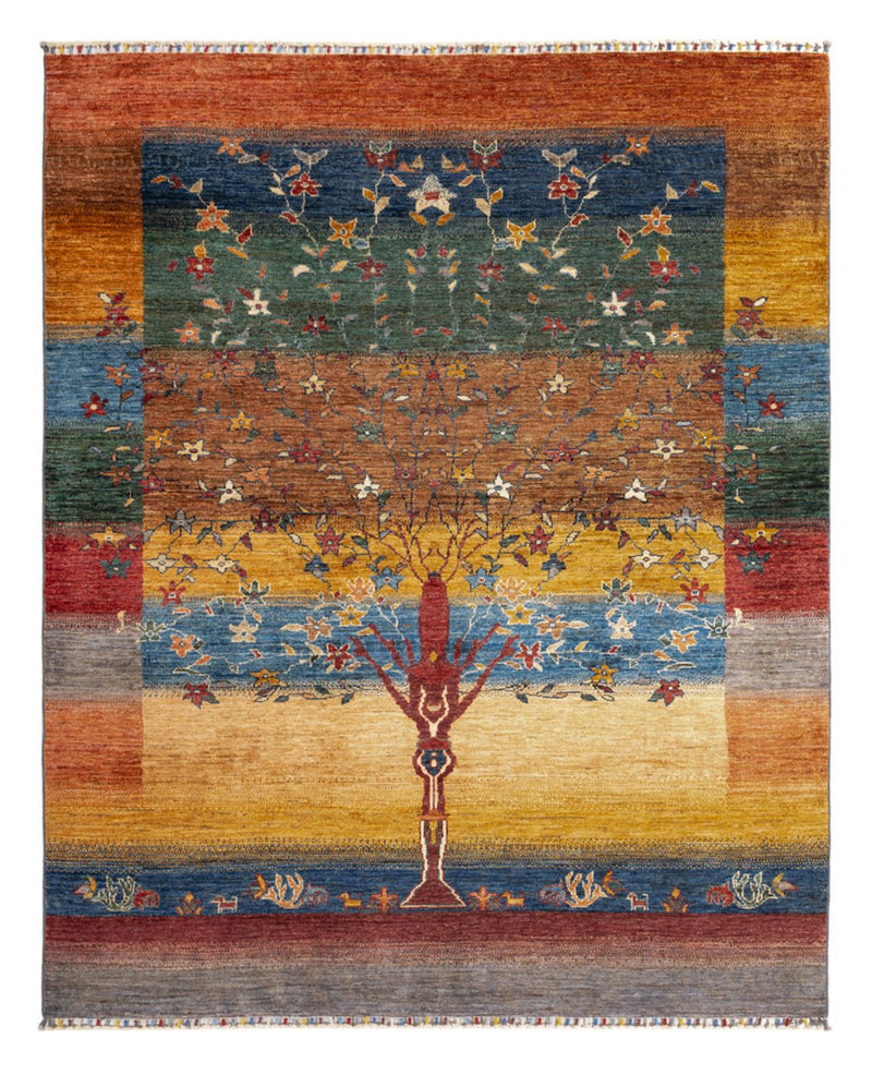 Gabbeh Rug - Loribaft Perser - 193 x 158 cm - multicolored