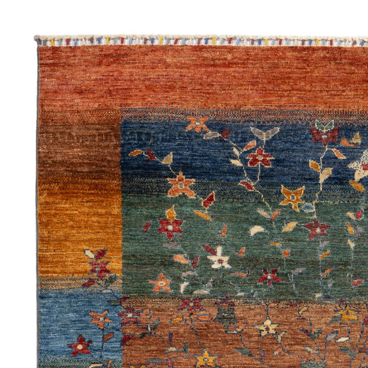 Gabbeh Rug - Loribaft Perser - 193 x 158 cm - multicolored