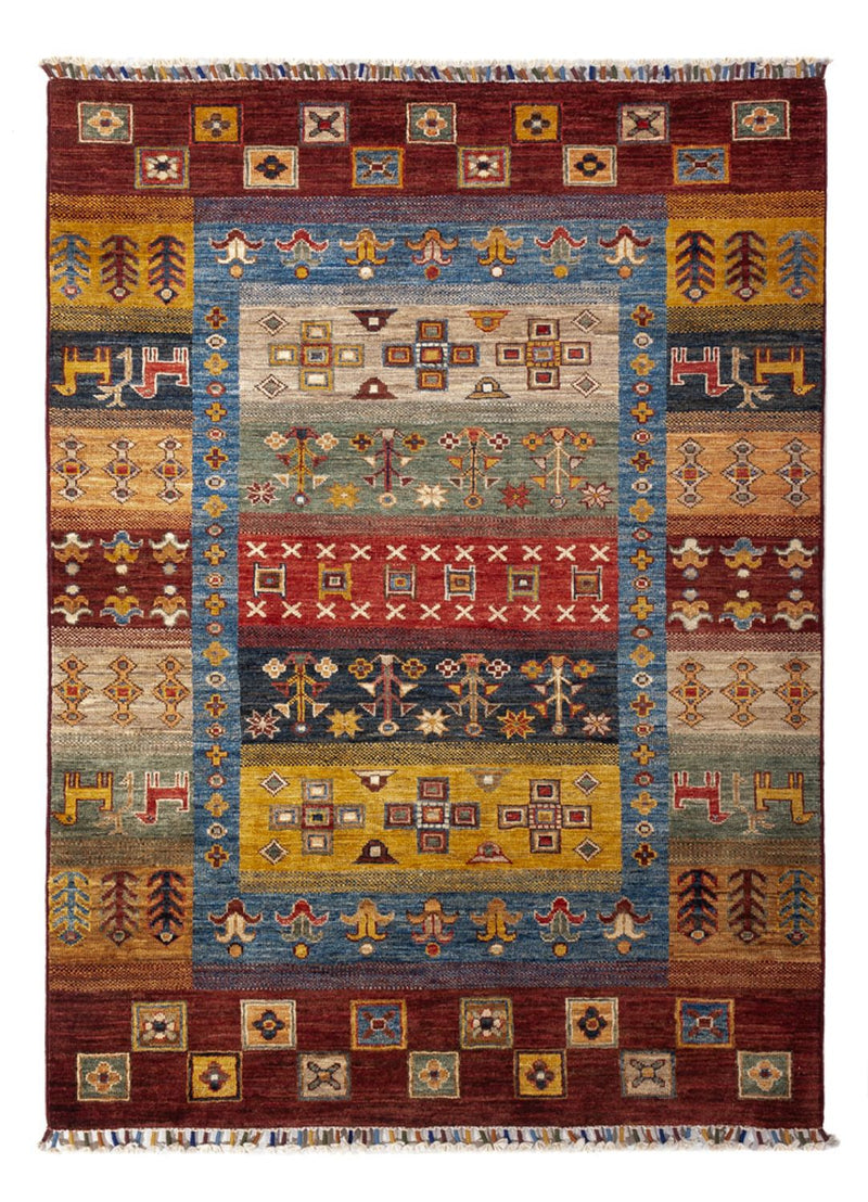 Gabbeh Rug - Loribaft Perser - 143 x 105 cm - multicolored