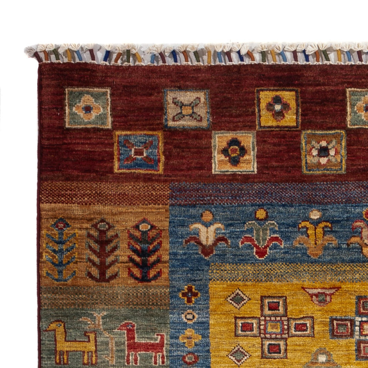 Gabbeh Rug - Loribaft Perser - 143 x 105 cm - multicolored