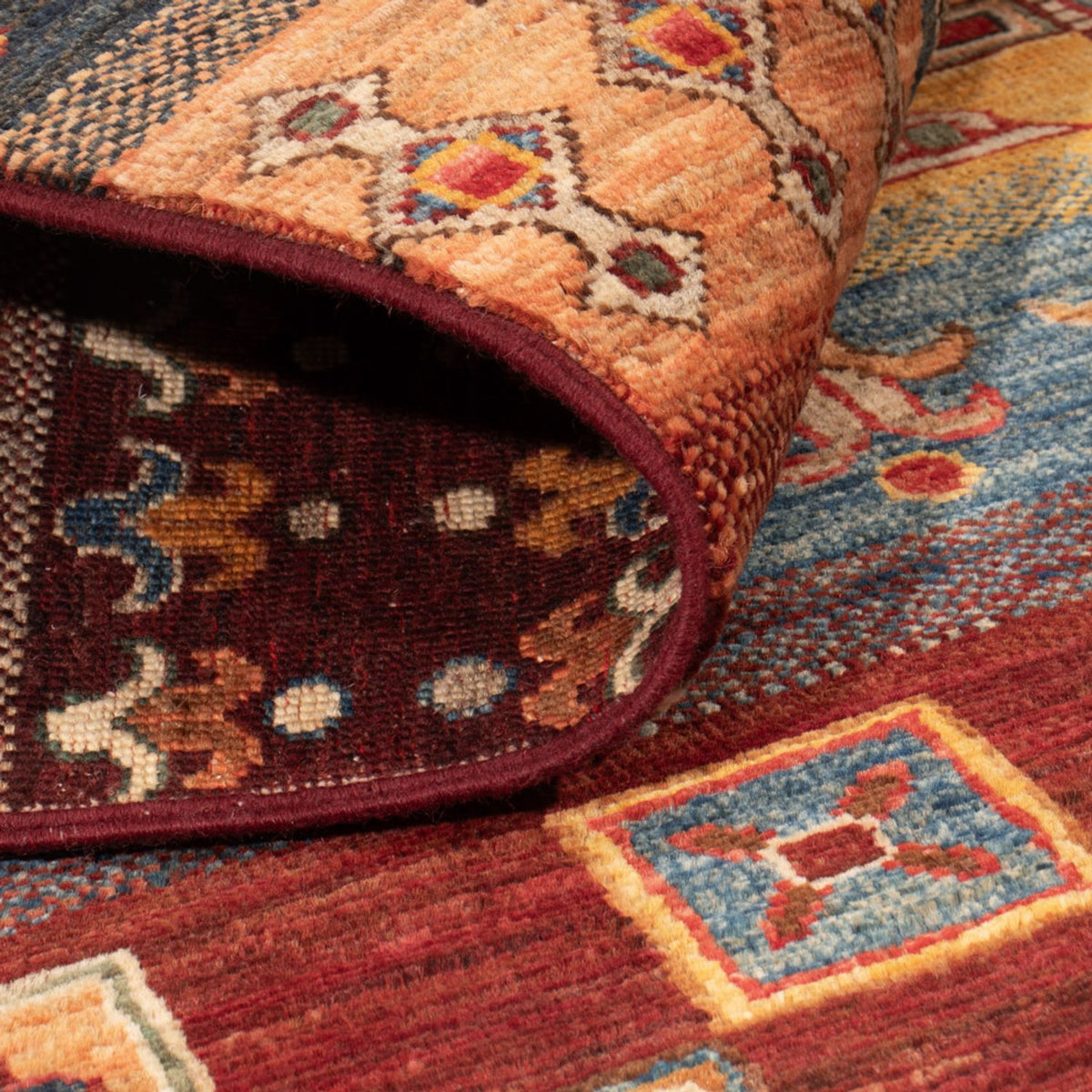 Gabbeh Rug - Loribaft Perser - 143 x 105 cm - multicolored