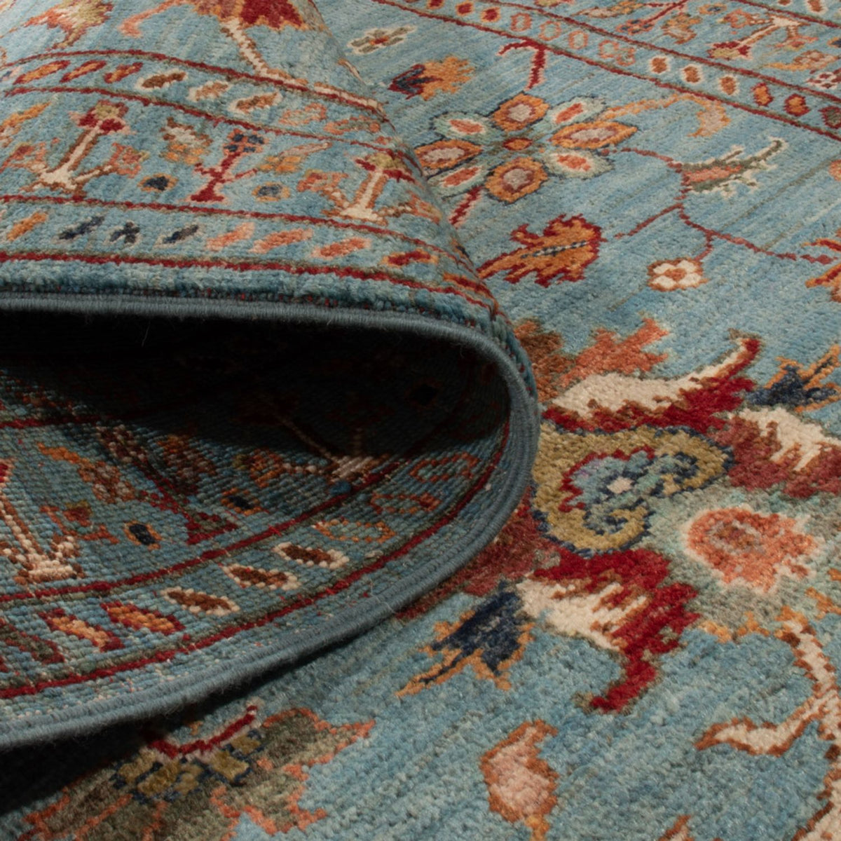 Runner Ziegler Rug - Ariana - 235 x 85 cm - blue