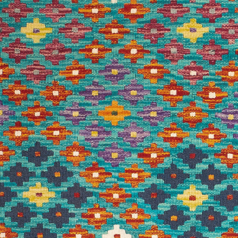 Kelim Rug - Splash - 131 x 92 cm - multicolored