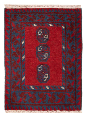 Afghan Rug - Filpa - 66 x 49 cm - red
