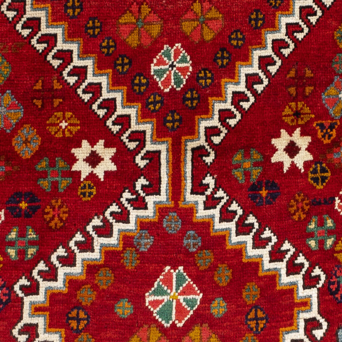 Perser Rug - Nomadic - 128 x 94 cm - red