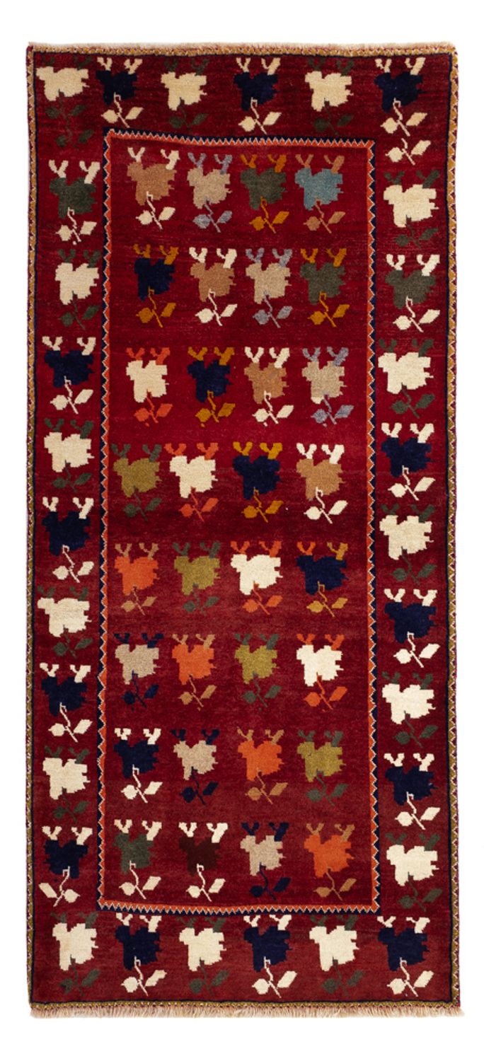 Runner Perser Rug - Nomadic - 190 x 83 cm - dark red