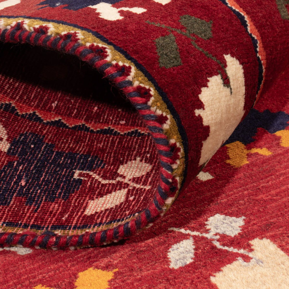 Runner Perser Rug - Nomadic - 190 x 83 cm - dark red