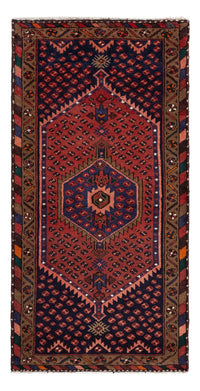 Perser Rug - Nomadic - 153 x 74 cm - dark red