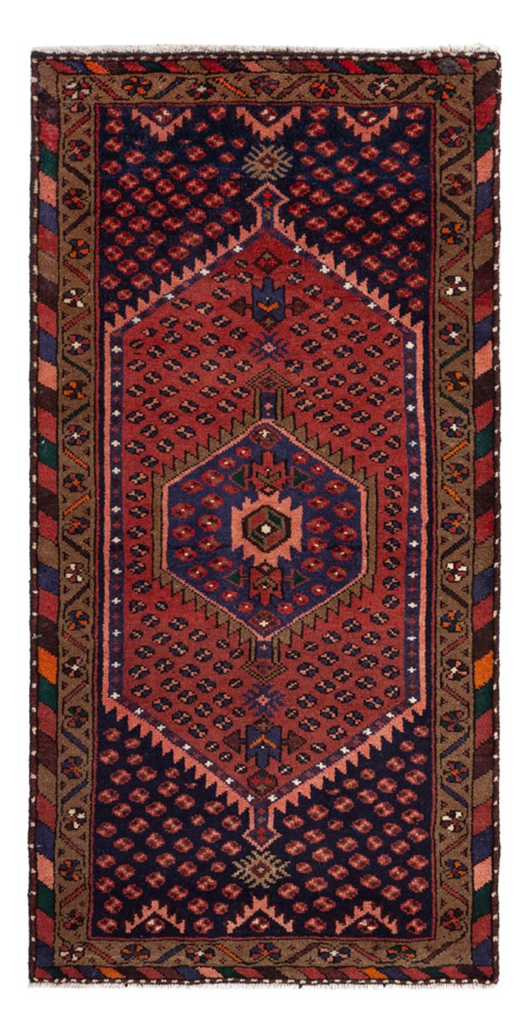 Perser Rug - Nomadic - 153 x 74 cm - dark red