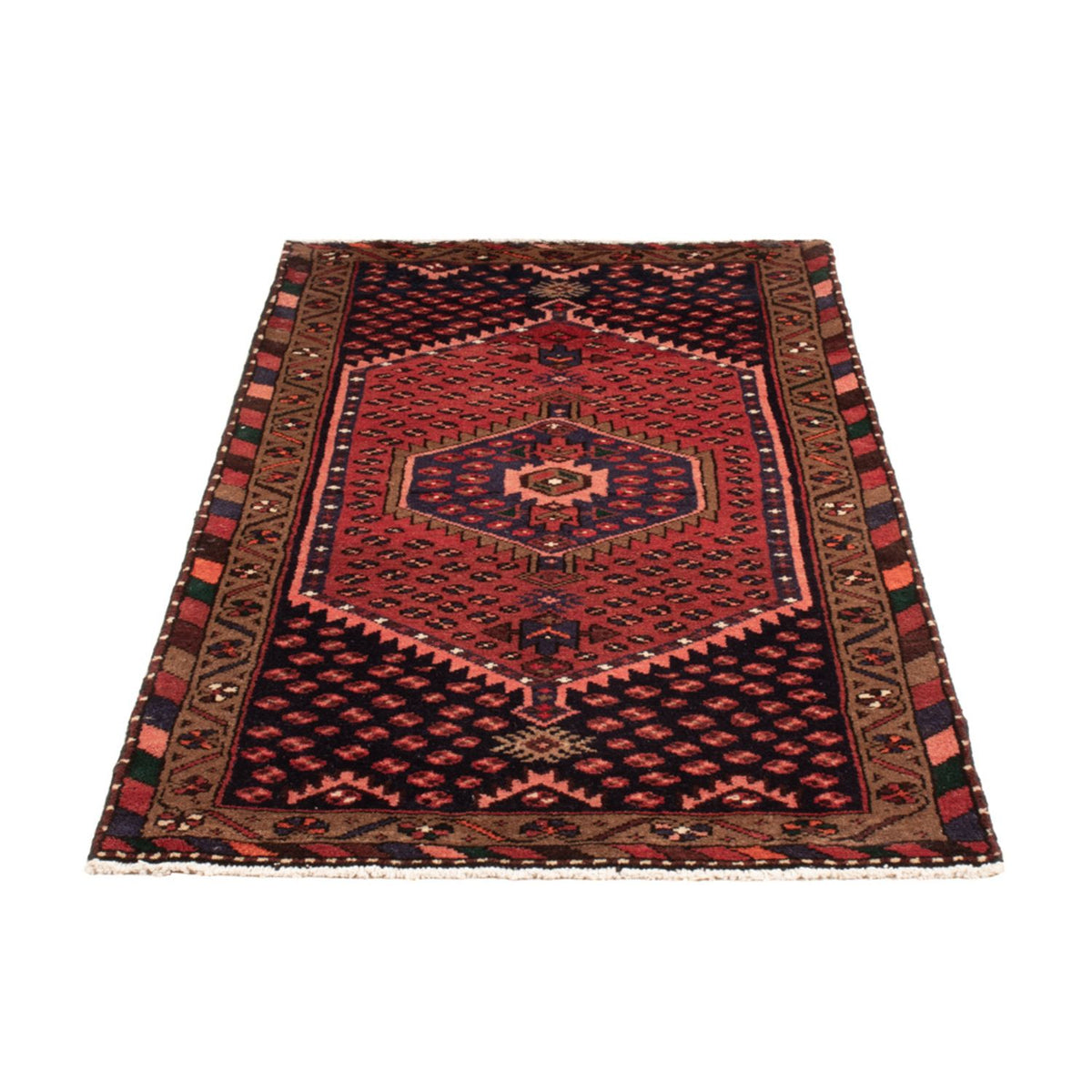 Perser Rug - Nomadic - 153 x 74 cm - dark red
