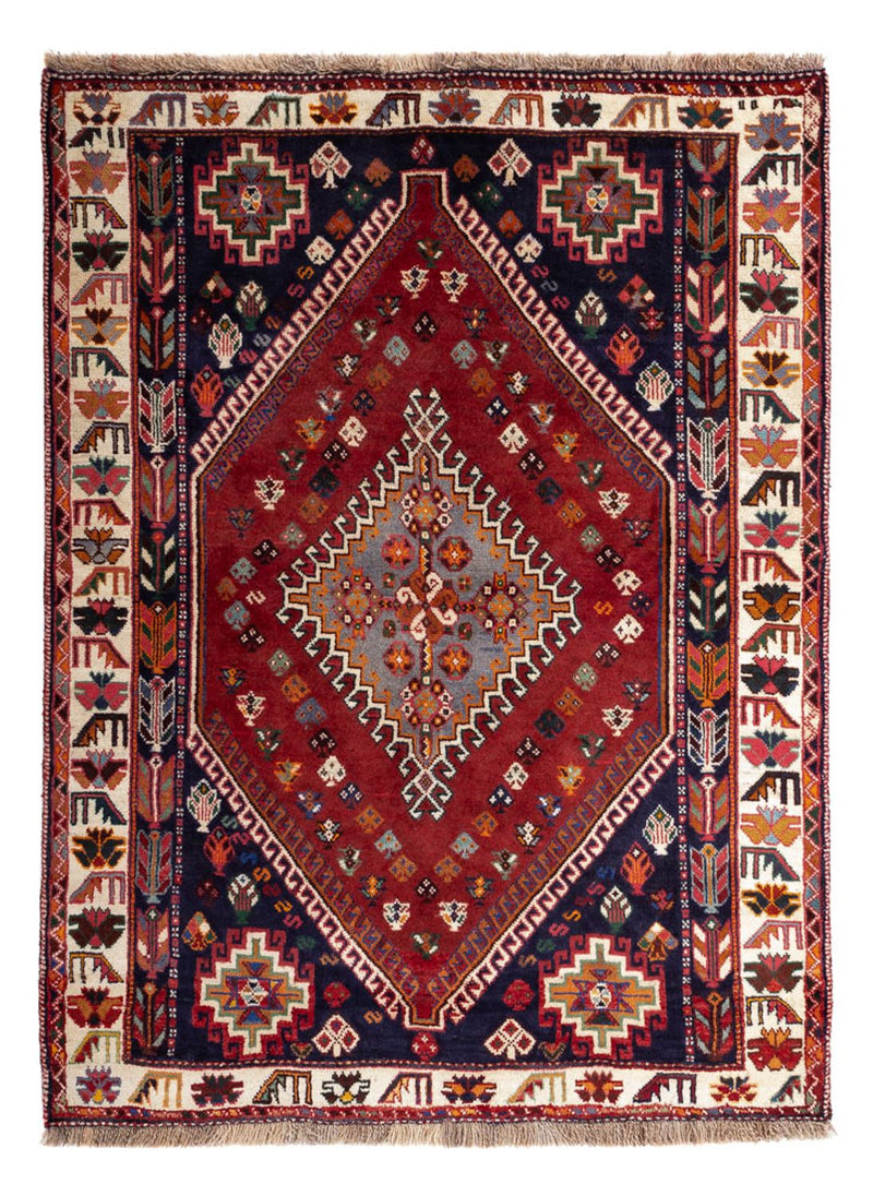 Perser Rug - Nomadic - 158 x 116 cm - terracotta