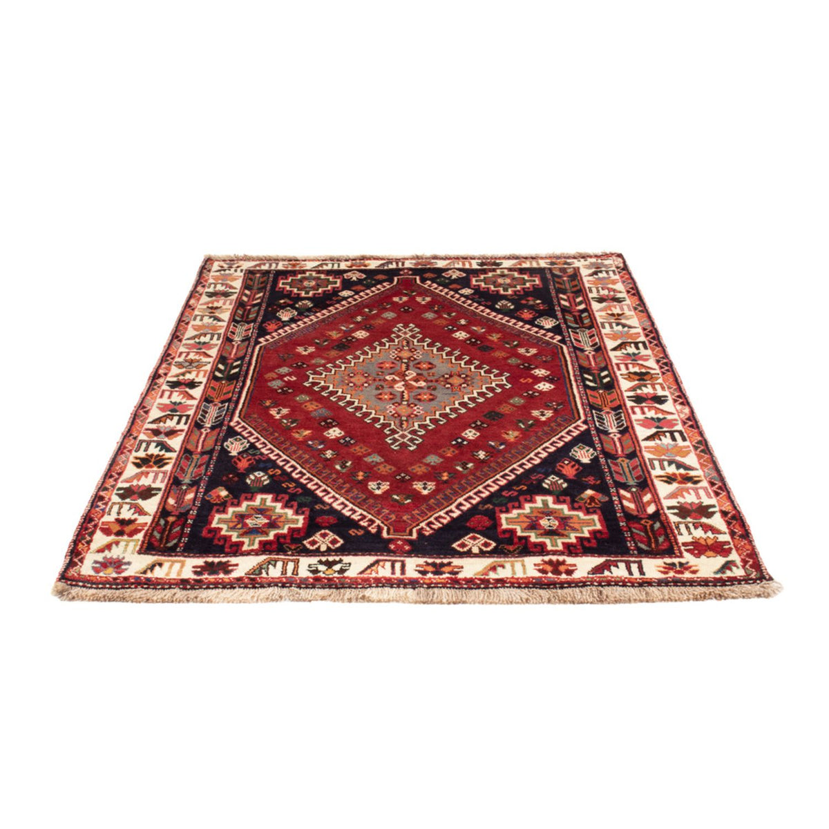 Perser Rug - Nomadic - 158 x 116 cm - terracotta