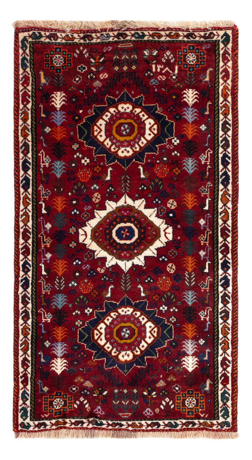 Perser Rug - Nomadic - 143 x 77 cm - dark red