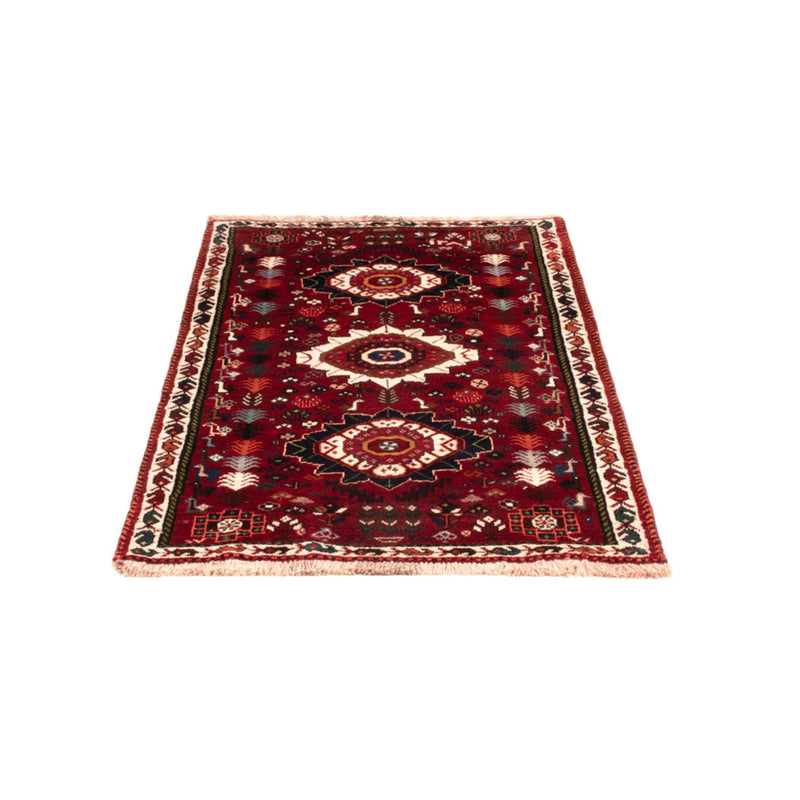 Perser Rug - Nomadic - 143 x 77 cm - dark red