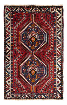 Perser Rug - Nomadic - 133 x 84 cm - dark red