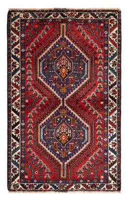 Perser Rug - Nomadic - 137 x 85 cm - dark red