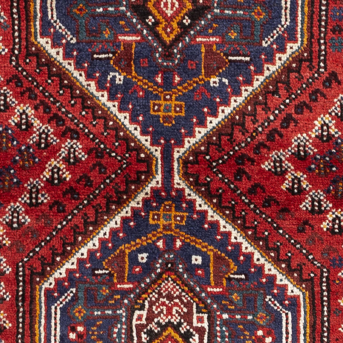 Perser Rug - Nomadic - 137 x 85 cm - dark red
