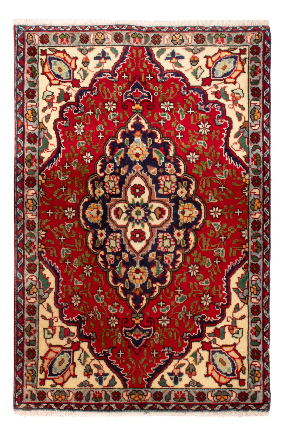 Perser Rug - Tabriz - 86 x 58 cm - red