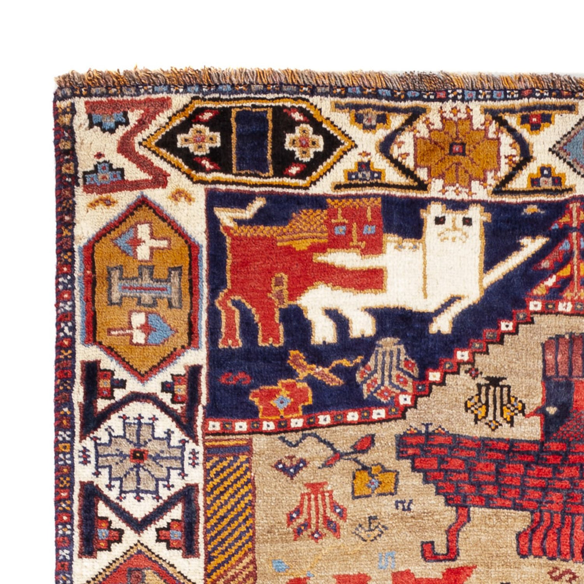 Perser Rug - Nomadic - 157 x 113 cm - multicolored