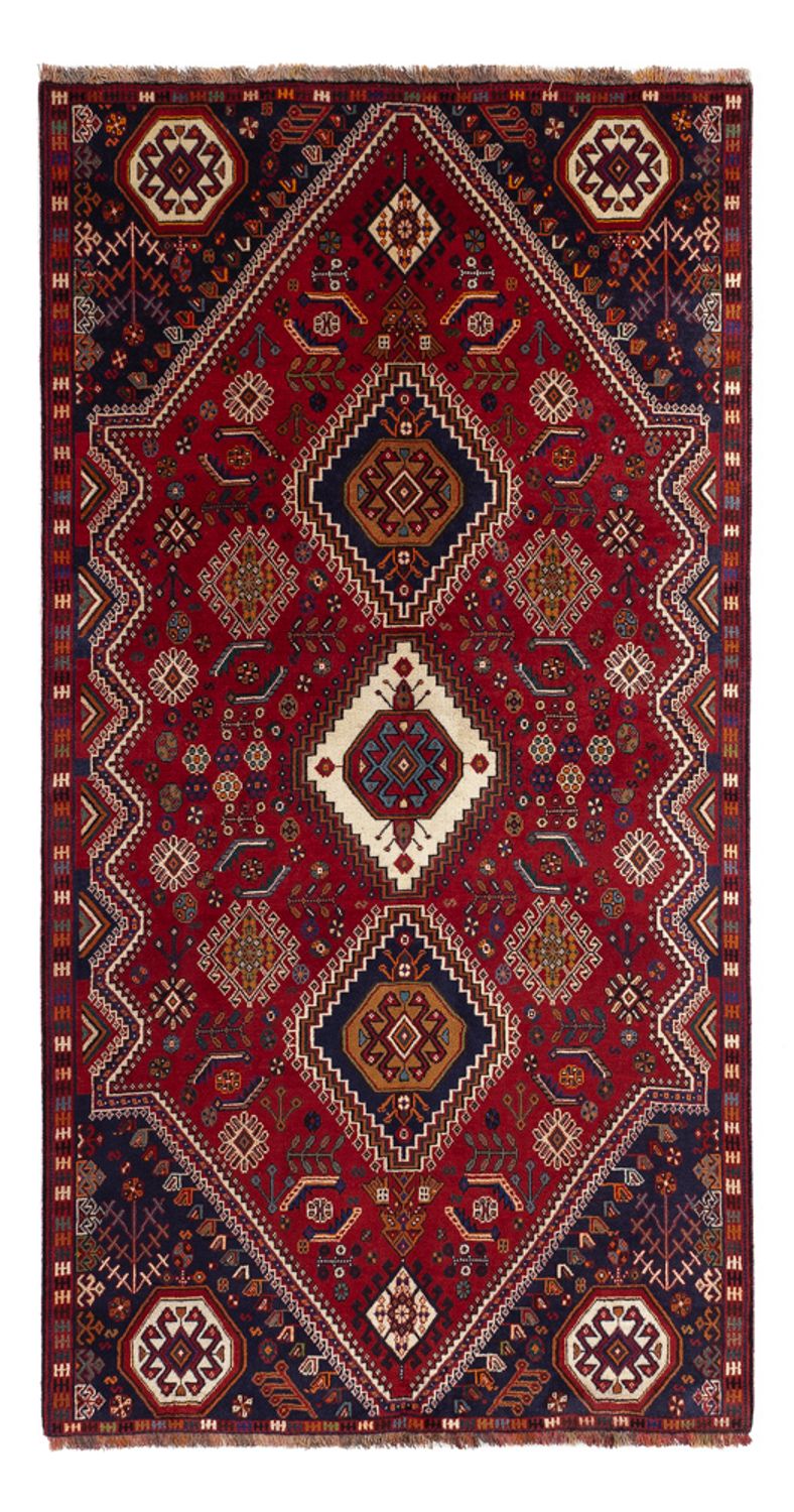 Perser Rug - Nomadic - 256 x 141 cm - dark red