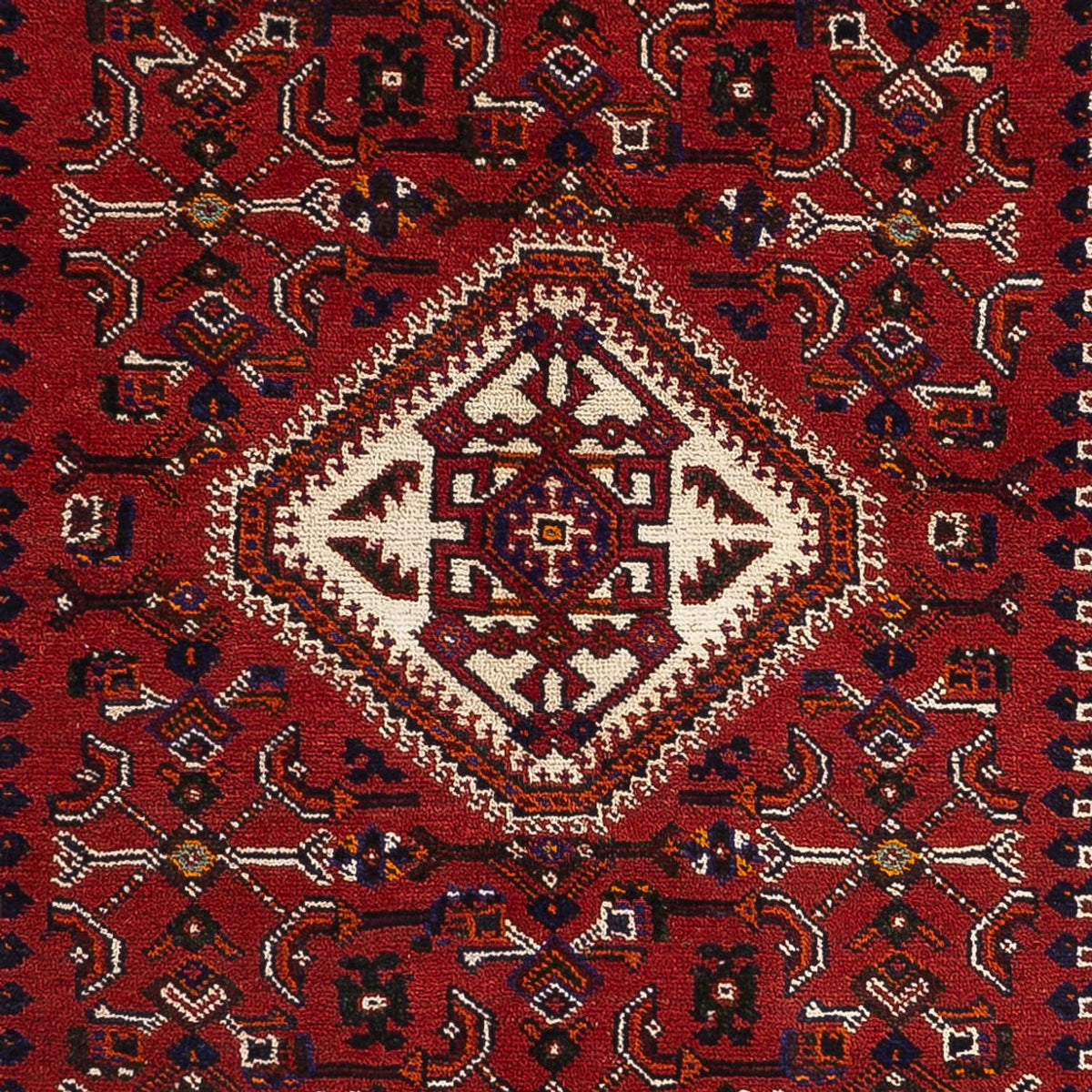 Perser Rug - Nomadic - 252 x 155 cm - dark red