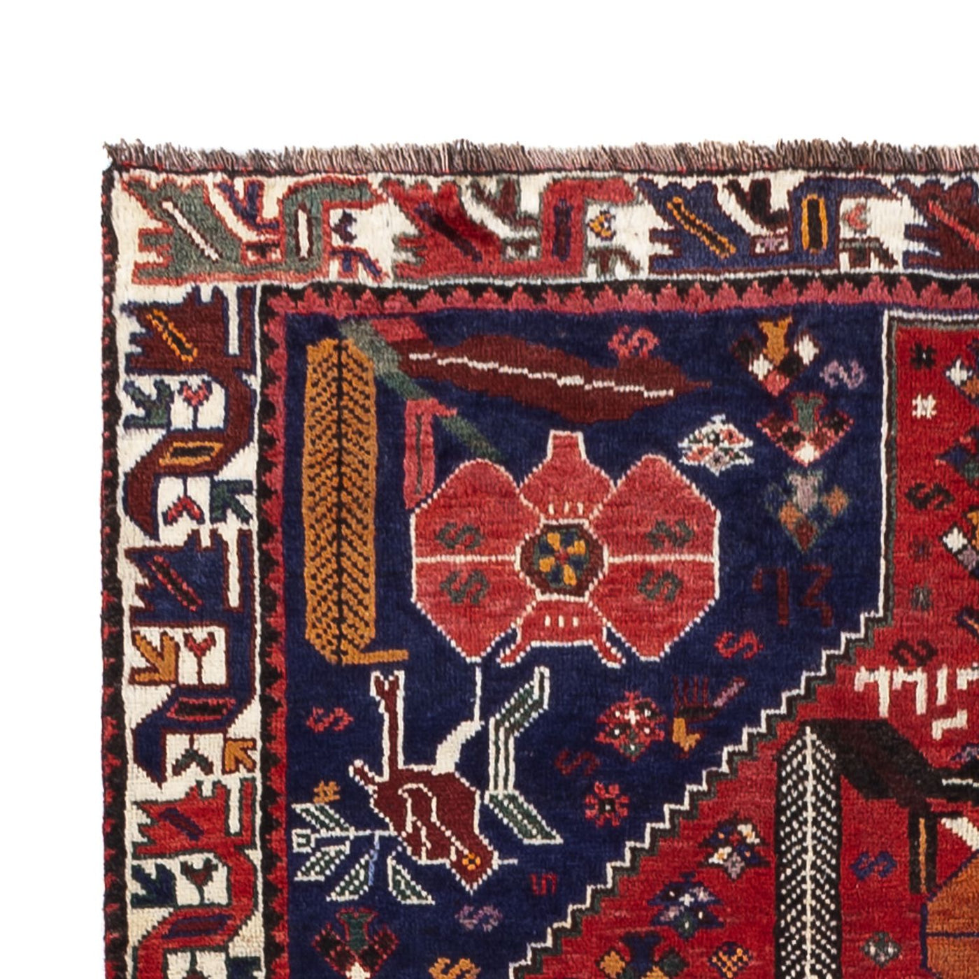 Qashqai Rug 245x156cm - Persian Rugs