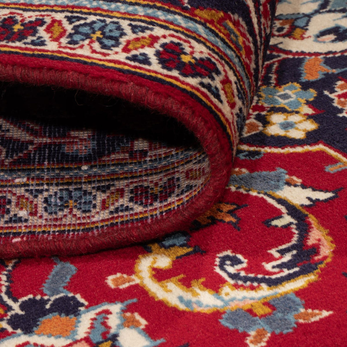 Perser Rug - Keshan - 250 x 145 cm - red