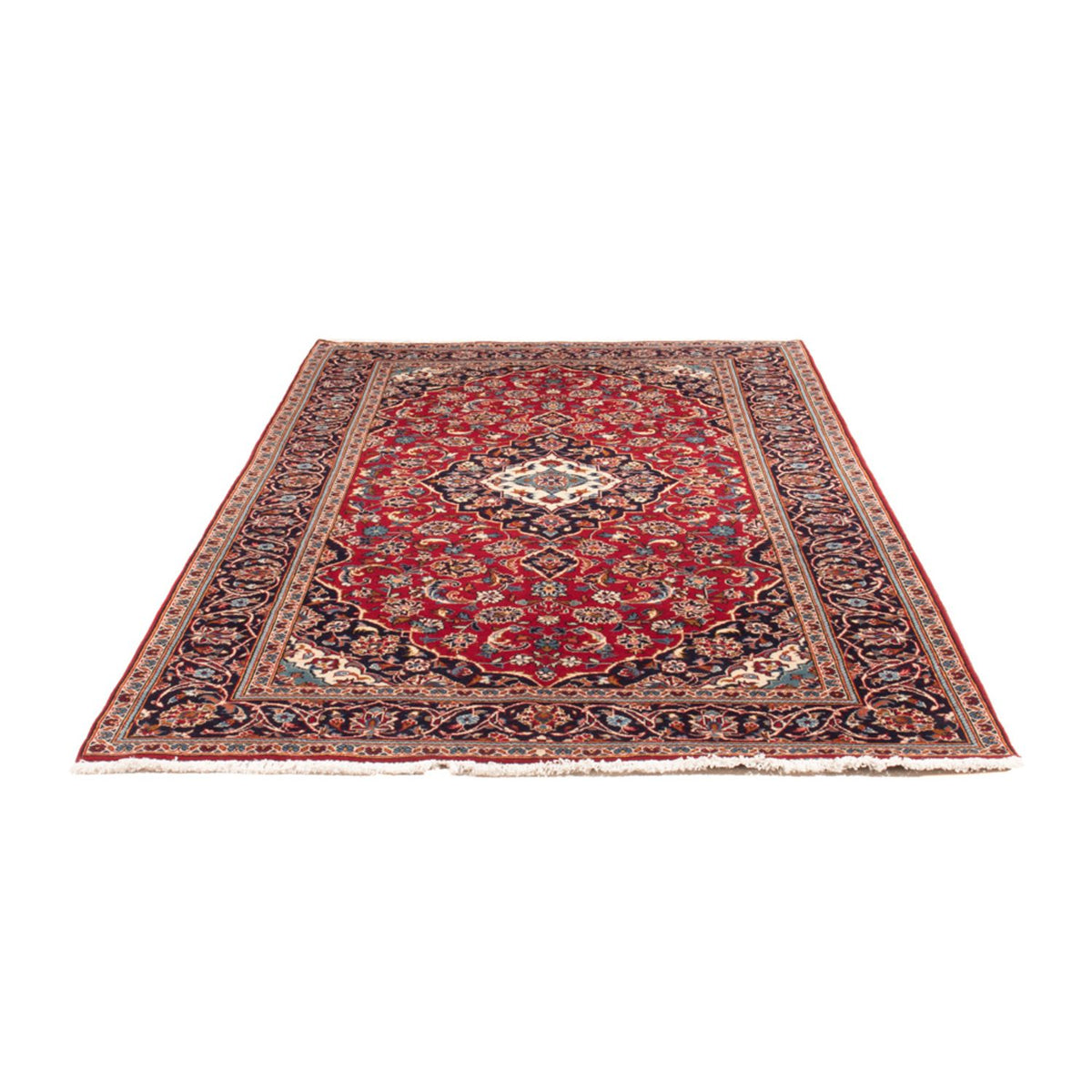 Perser Rug - Keshan - 250 x 145 cm - red