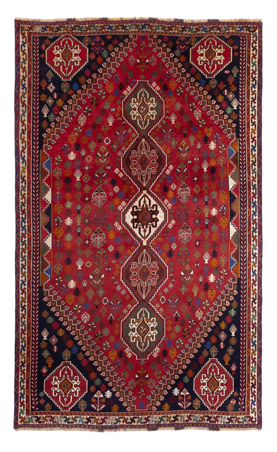 Perser Rug - Nomadic - 294 x 190 cm - red