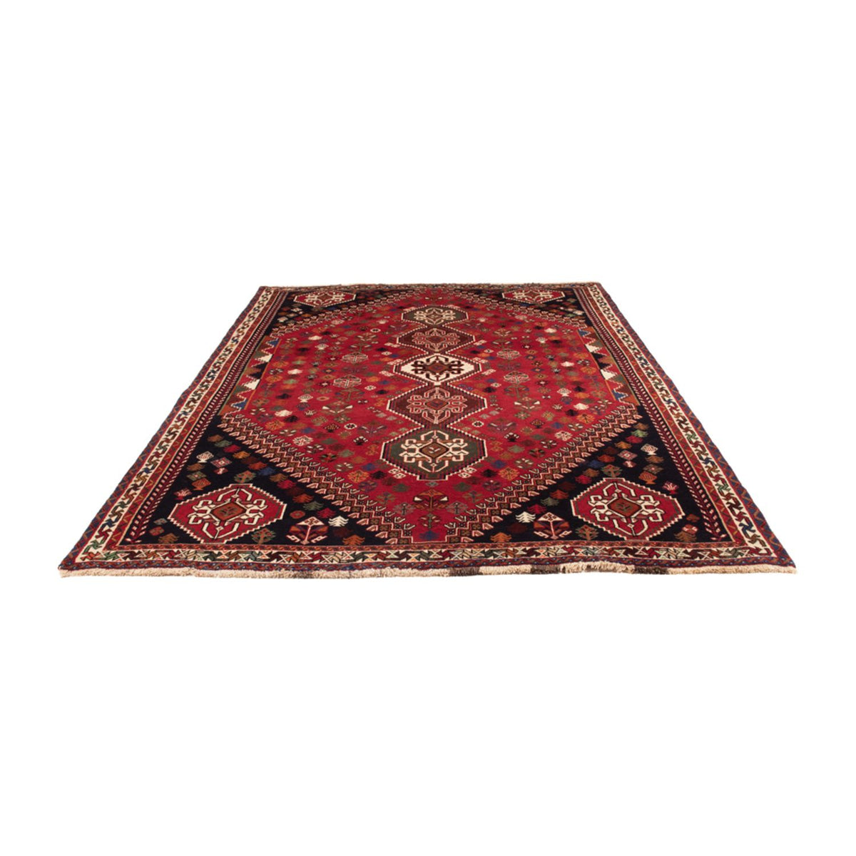 Perser Rug - Nomadic - 294 x 190 cm - red
