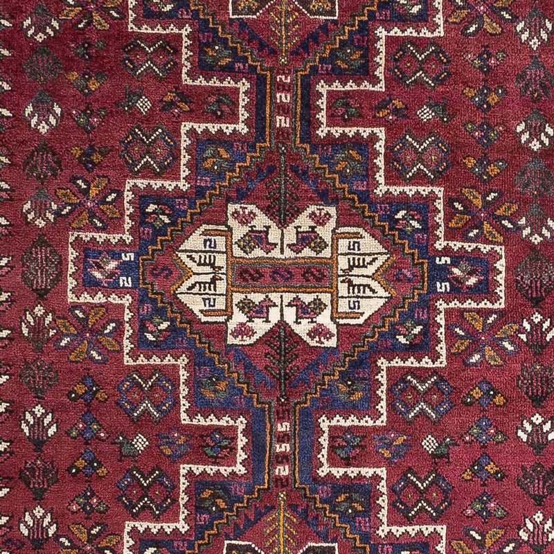 Perser Rug - Nomadic - 254 x 180 cm - dark red