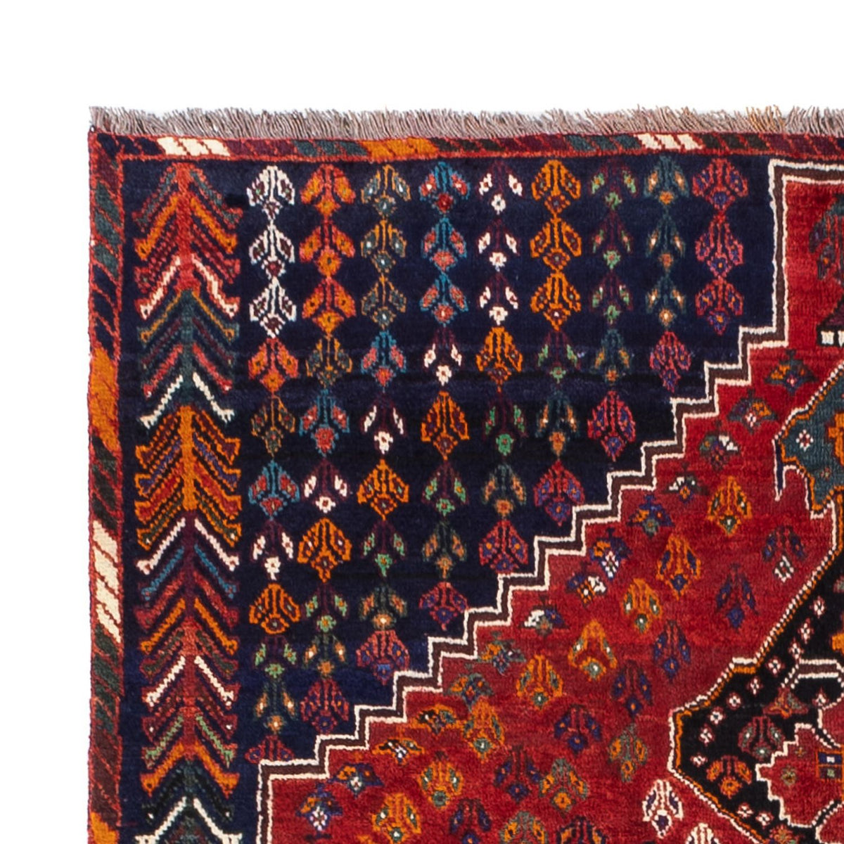 Perser Rug - Nomadic - 211 x 155 cm - red