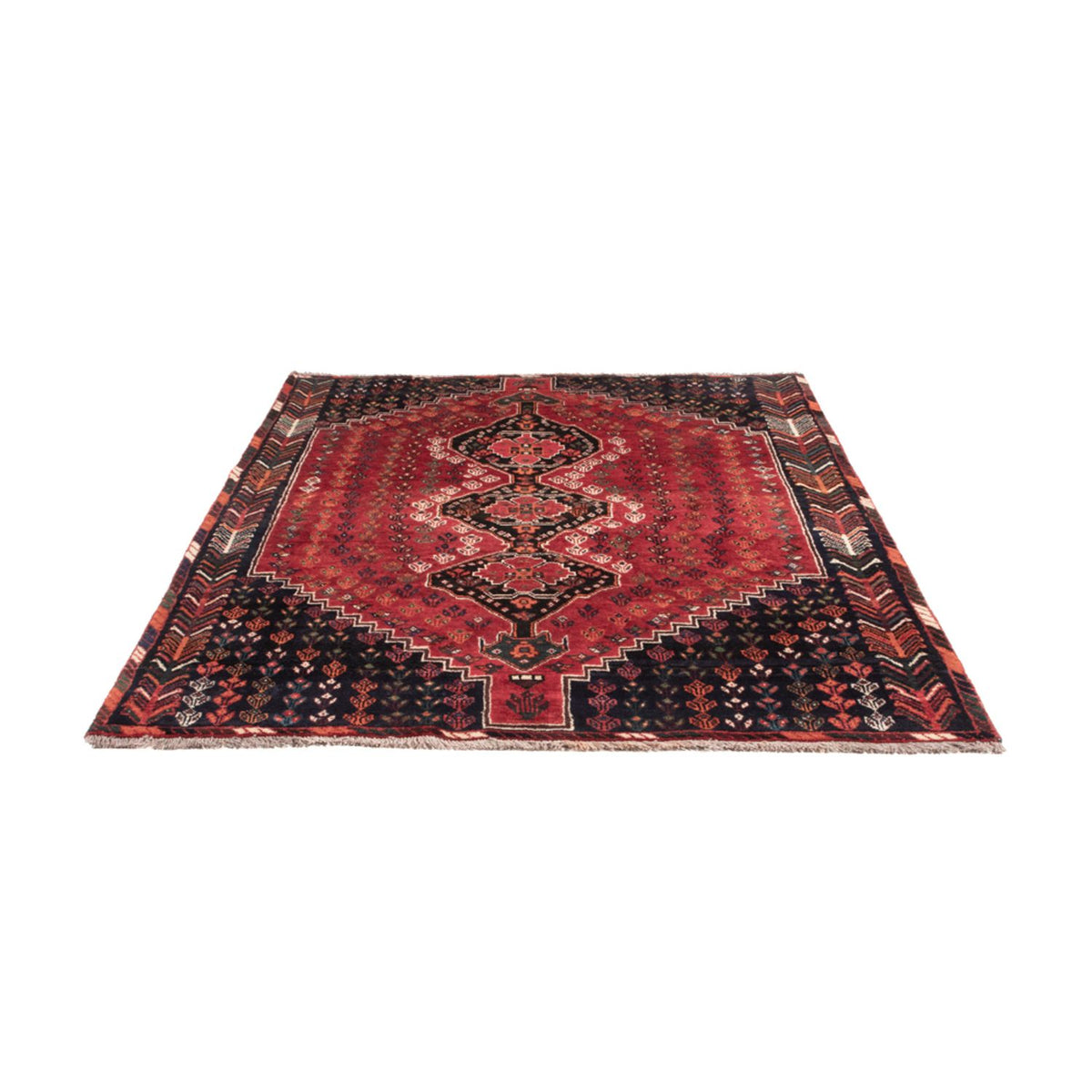 Perser Rug - Nomadic - 211 x 155 cm - red