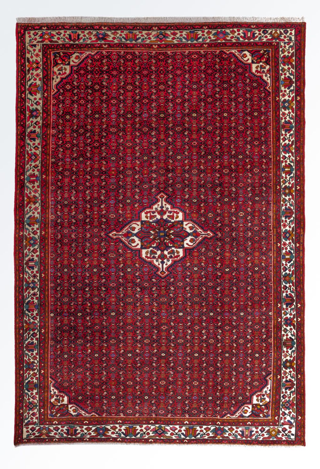 Perser Rug - Nomadic - 363 x 258 cm - dark red