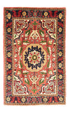 Heriz Rug 98x151cm - Persian Rugs - Rectangle / Red / 98 x 151 cm Rectangle