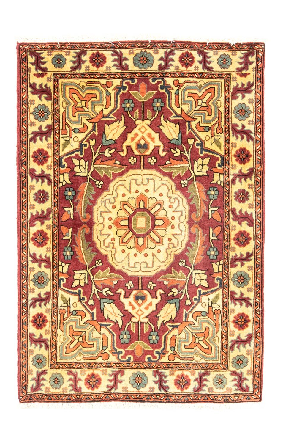 Perser Rug - Nomadic - 142 x 102 cm - brown